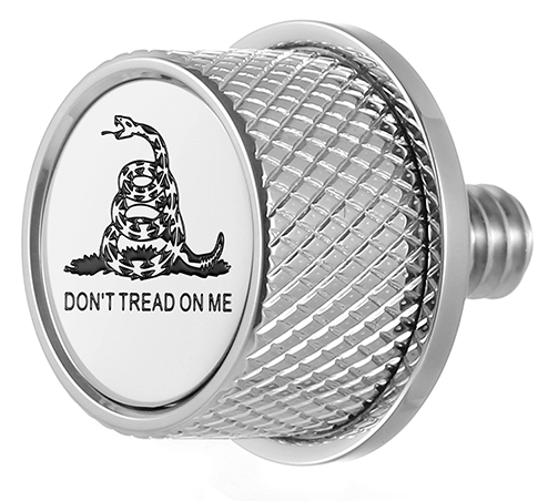 Figurati Dont Tread On Me Seat Mounting Knob 4 Harley 65-22 Touring