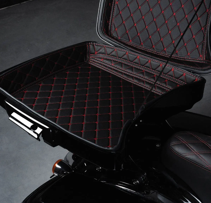 HOGWORKZ® Custom Color Stitched Razor Tour Pack Liner for Harley FLH 97-24