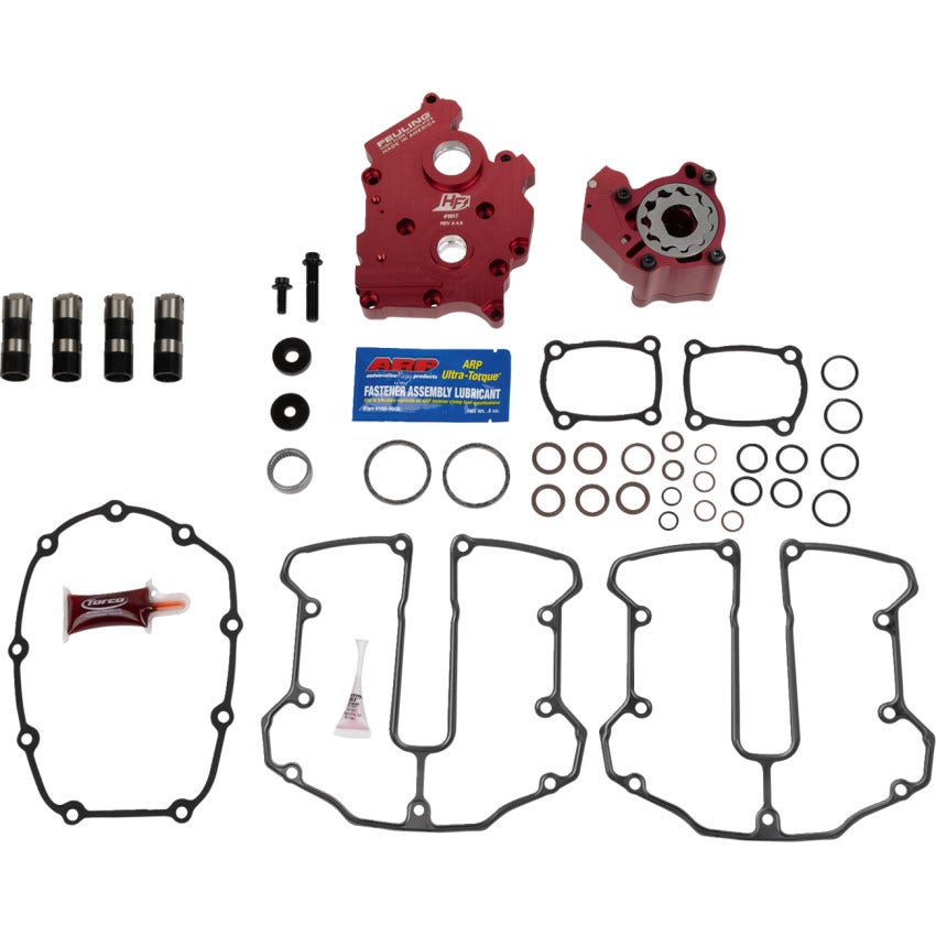 Feuling Race Series Water Cooled Oil System Kit for M8 Harley 17-24 Touring