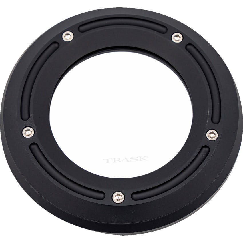 Trask Matte Black Assault Derby Cover for Harley 2018-2024 Softail Models