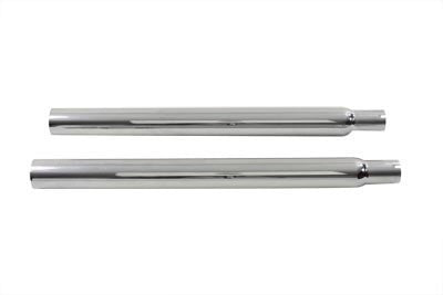 Chrome 3" Slip-On Ons Mufflers Exhaust Harley Touring Dresser Bagger 95-16