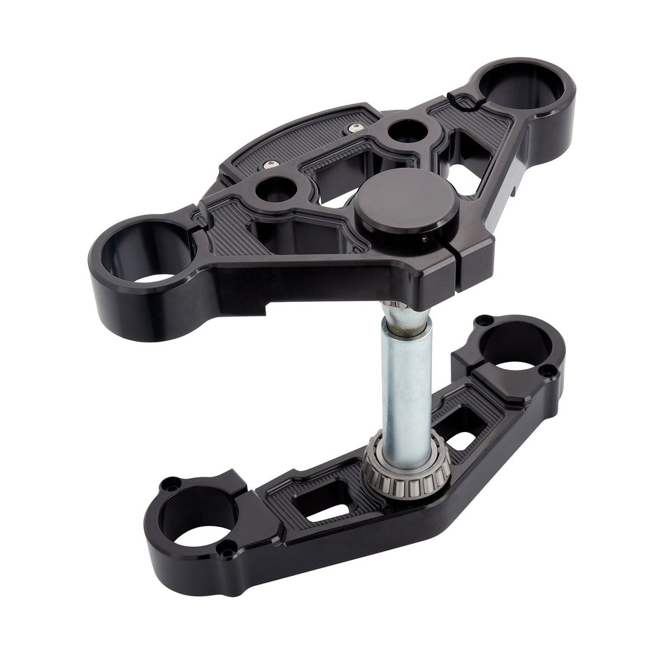 Arlen Ness 130-006 Black Method Triple Trees CNC Harley Road Glide FLTR 15-Up