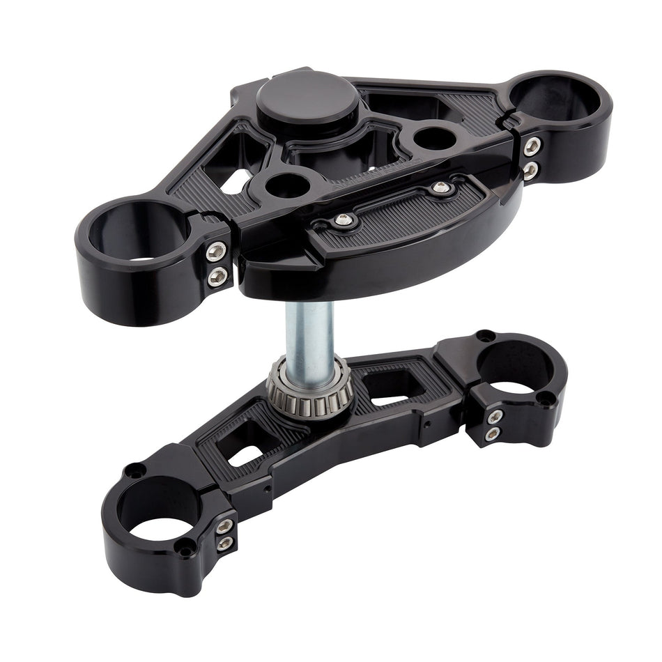 Arlen Ness 130-006 Black Method Triple Trees CNC Harley Road Glide FLTR 15-Up