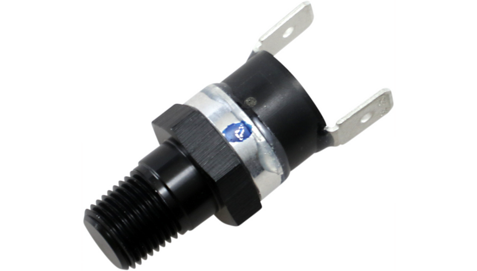 Jagg Oil Coolers 200° F Preset 12V Miniature Thermal Switch for Harley