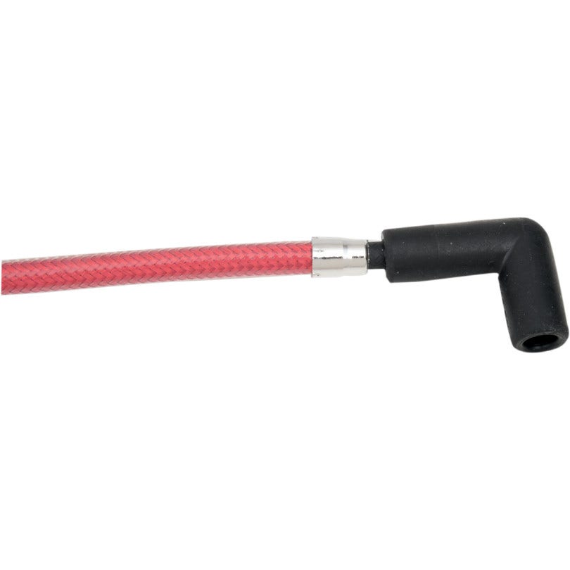 Magnum 3043T Candy Apple Red Braided Spark Plug Wires 07-18 Harley XL