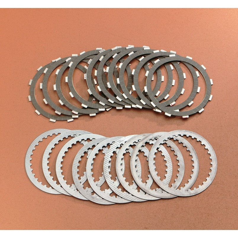 Barnett Extra Clutch Plates 10 Friction 9 Steel Kit Harley Big Twin Cam
