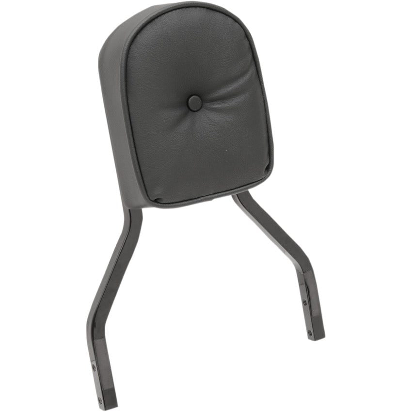 Drag Short Pillow Style W/Piping Backrest Pad for Square Sissy Bars for Harley