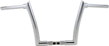 FBI 1-1/2" EZ Pointed Top Handlebars for 15-20 FLTRX/S, 16-20 FLTRU/FLTRK - Chrome / 12"