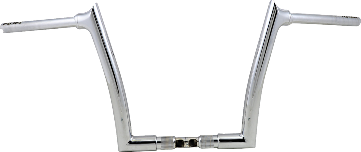 FBI 1-1/2" EZ Pointed Top Handlebars for 15-20 FLTRX/S, 16-20 FLTRU/FLTRK - Chrome / 12"