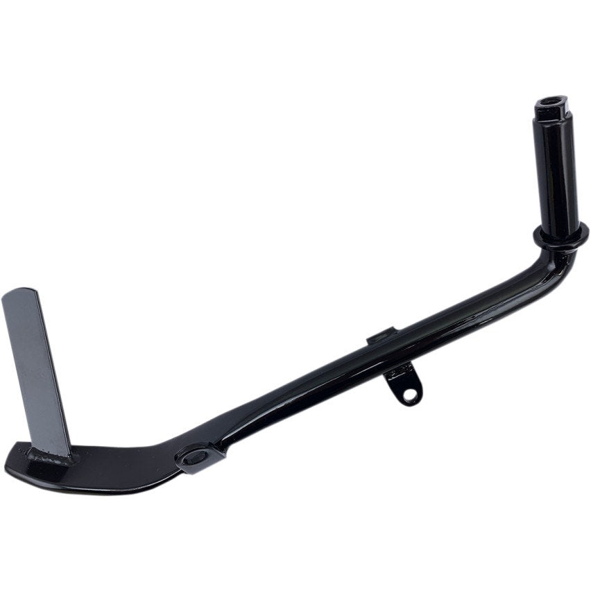 Drag Specialties Gloss Black Short 10" Kickstand Side Stand Harley FLH FLT 07-16