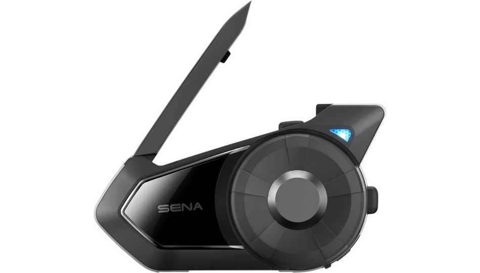 Sena 30K Motorcycle Bluetooth Communication System w/ Mesh Intercom Single Pack