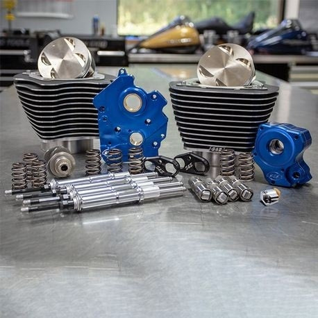 S&S 128" M8 Power Package Big Bore Kit for Milwaukee 8