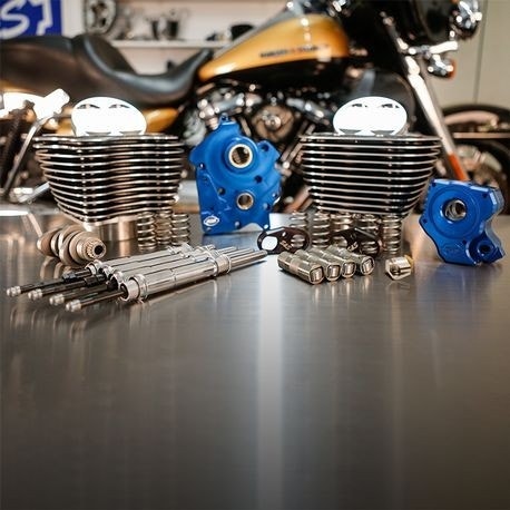 S&S 128" M8 Power Package Big Bore Kit for Milwaukee 8