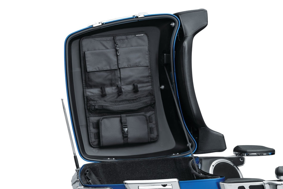 Kuryakyn 5838 Black Tour-Pak Lid Organizer Bag Harley Touring 93-13