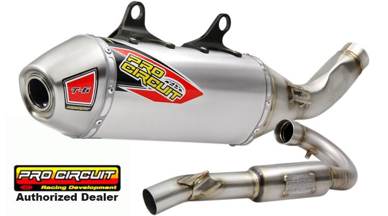 Pro Circuit T6 Titanium Exhaust System w/ Arrestor '19 KTM 350 SX-F 0151935G