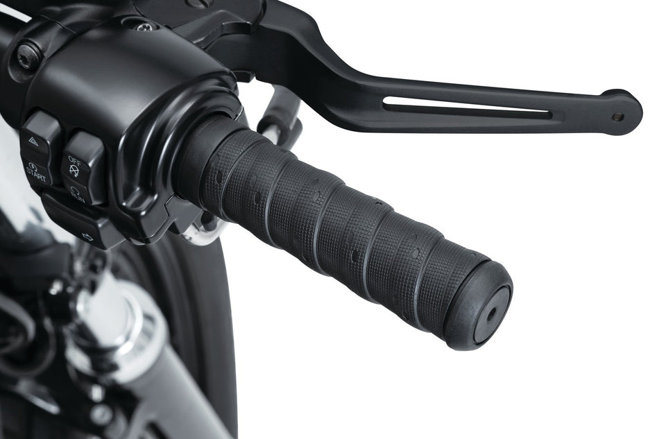 Kuryakyn 6590 Classic Wrap Grips 1" Black Old School Universal