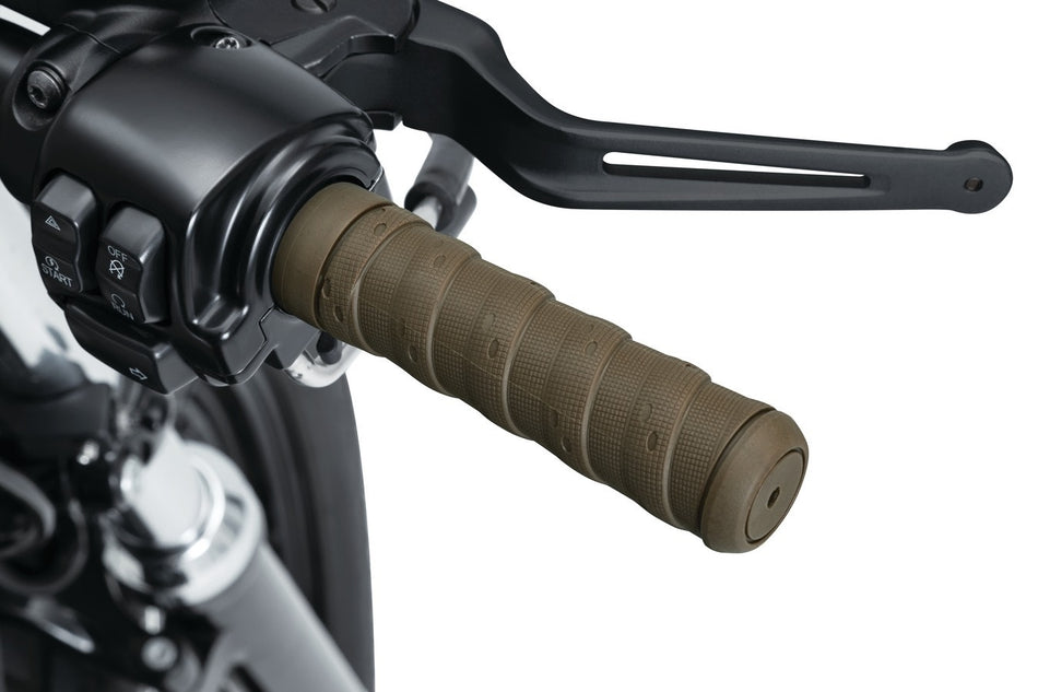 Kuryakyn 6591 Classic Wrap Grips 1" Brown Old School Universal