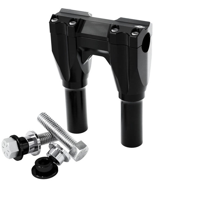 Kraus Motor Co Straight Isolated Risers for Harley Baggers & 18+ Softail