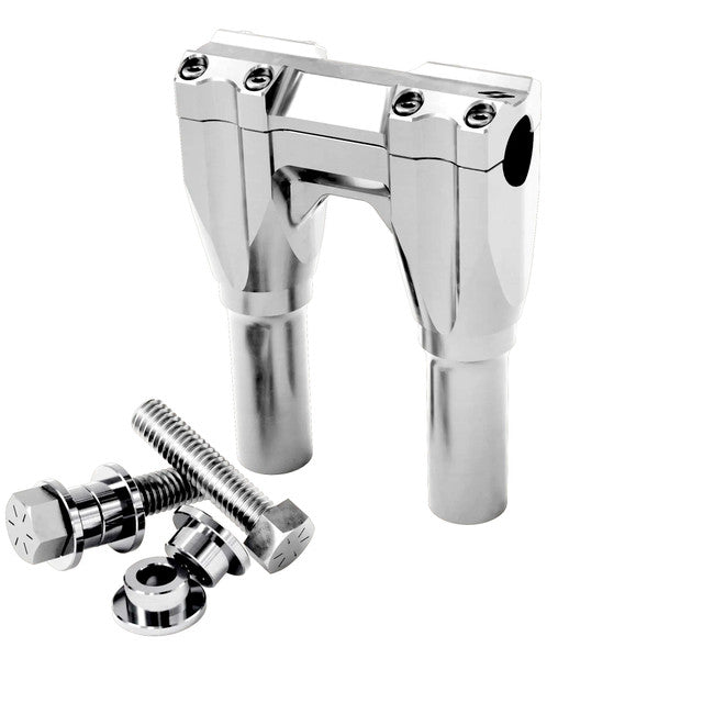 Kraus Motor Co Straight Isolated Risers for Harley Baggers & 18+ Softail