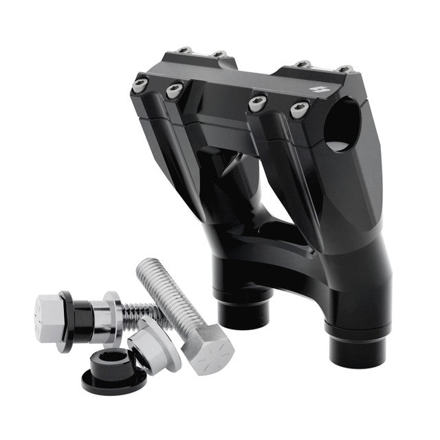 Kraus Motor Co Kickback Isolated Risers for Harley Baggers & 18+ Softail
