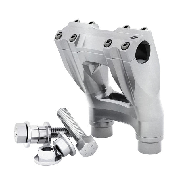 Kraus Motor Co Kickback Isolated Risers for Harley Baggers & 18+ Softail