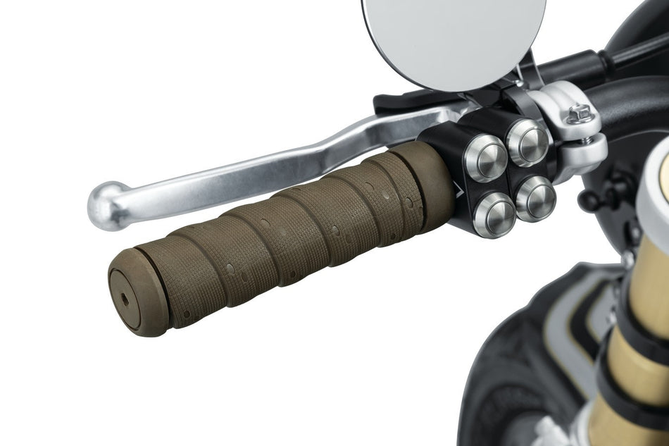 Kuryakyn 6593 Classic Wrap Grips 7/8" Brown Old School Universal