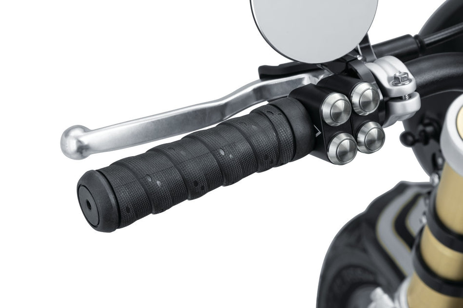 Kuryakyn 6592 Classic Wrap Grips 7/8" Black Old School Universal
