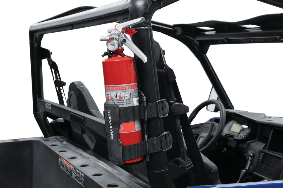 Kuryakyn 6612 The Clinger Bottle Holder Straps to Tube Universal