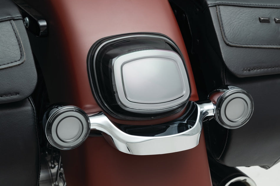 Kuryakyn Tracer LED Tailights Smoke without Plate Light Harley Big Twin 99-Up