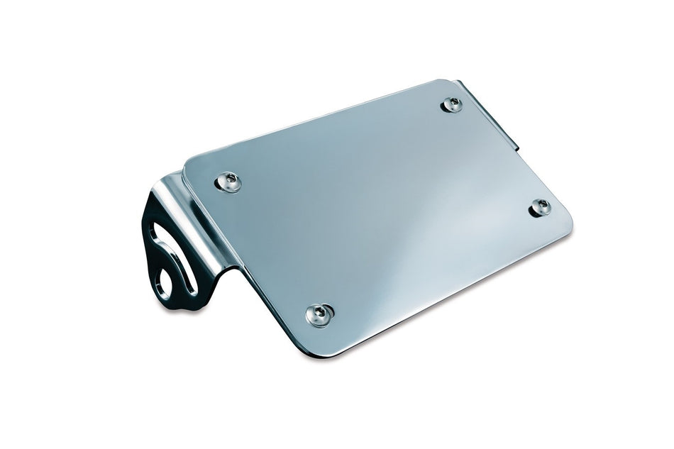 Kuryakyn Chrome License Plate Turn Signal & Marker Light Mount Relocator Kit