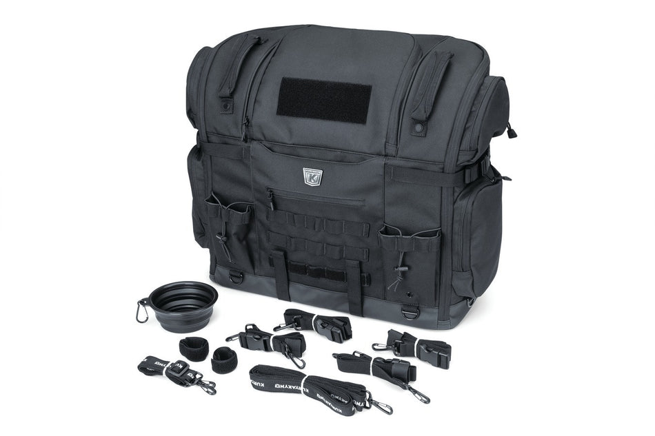 Kuryakyn 5723 Pet Palace Titan Touring Seat Bag 78L 35lb Max Motorcycle or ATV/UTV