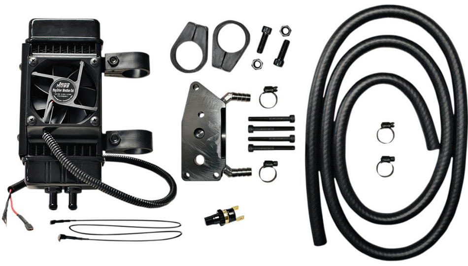 Jagg 761-FP2600 Vertical Frame-Mount Fan-Assisted Kit 4 Harley