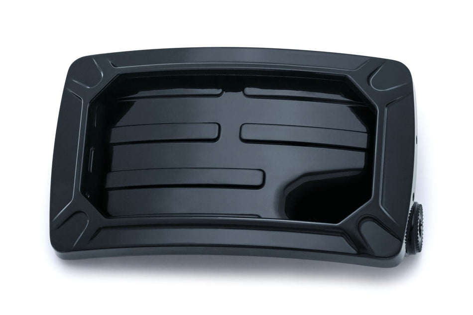 KuryakynBlack Nova Horizonal Side Mount License Plate Holder Harley / Metric