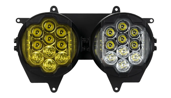 Hogworkz Harley® Road Glide Sabertooth™ Performance LED Headlight