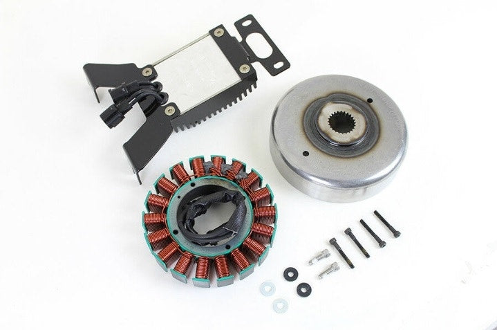 V-Twin 32-1393 50 Amp Alternator & Regulator Upgrade Kit 14-16 Harley FLTR FLHT