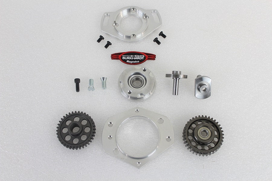 V-Twin WR-XR Burkhardt Magneto Mount Kit Harley Knuckle Pan Shovel