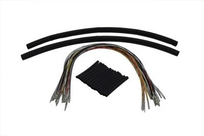 V-Twin 32-6686 Handlebar Wiring Harness 18" Extension Kit Harley Bagger 14-Up