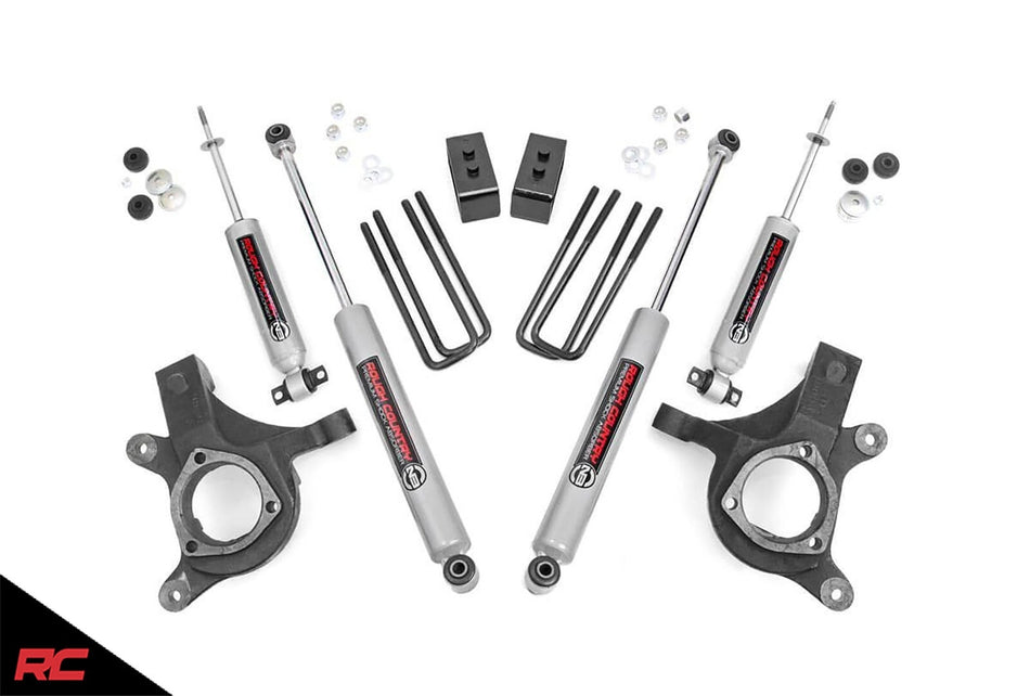 Rough Country 232N2 3" Lift Kit w/ N3 Shocks 1999-2006 Silverado Sierra 1500 2WD