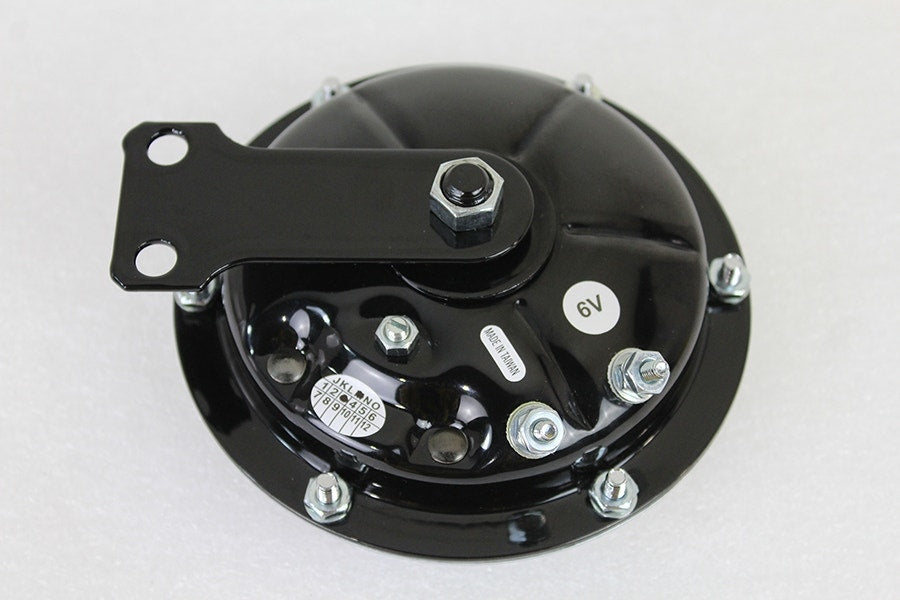 V-Twin 33-1718 Chrome 6" Horn 9-Hole Harley Ironhead Sportster XLCH 57-79