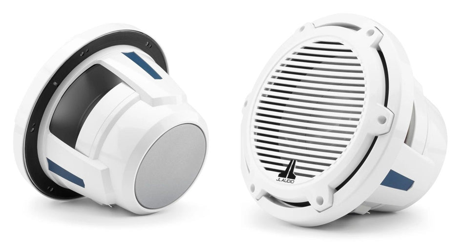 JL Audio 10-Inch Marine Subwoofer Driver Gloss White Classic Grille, 4?