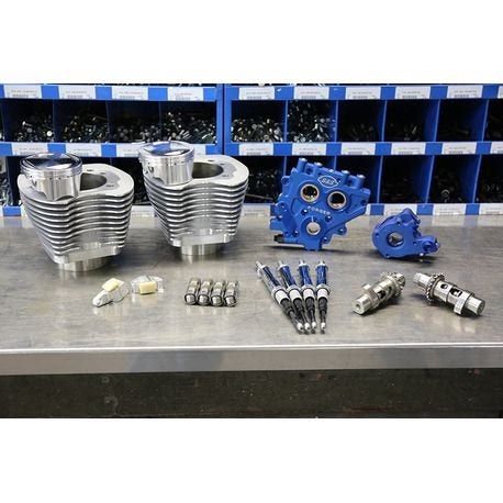 S&S Cycle Power Package Big Bore Kit w/ 585 Cams 99-17 Twin Cam
