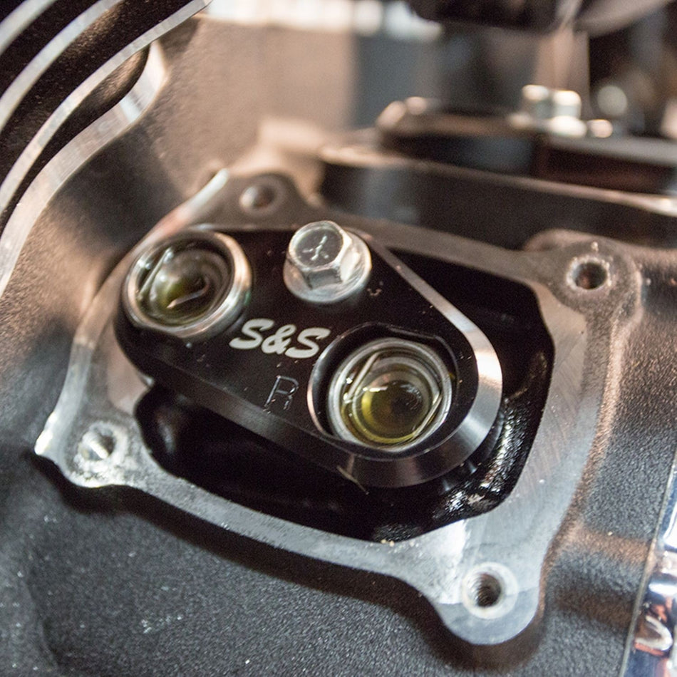 S&S Tappet Block Cuffs Anti Rotation Valve Guides Plate 17-25 Harley-Davidson M8