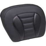 Mustang Deluxe Black W/Chopped Tour-Pak Pad for Harley 23-24 Touring