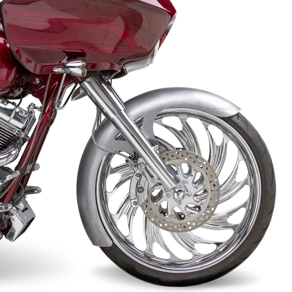 Arlen Ness 06-736 Steel Rapper 120 Front Fender 21" Wheel 14-Up Harley Touring