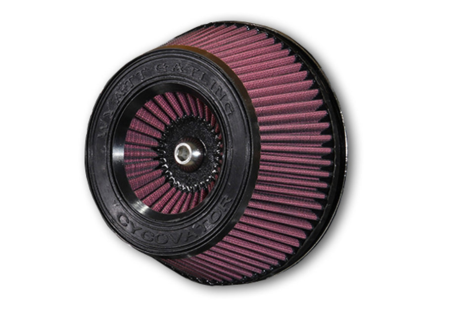 V-Twin 34-1365 Black Wyatt Gatling Air Cleaner Assembly Harley FXST FXD 93-07