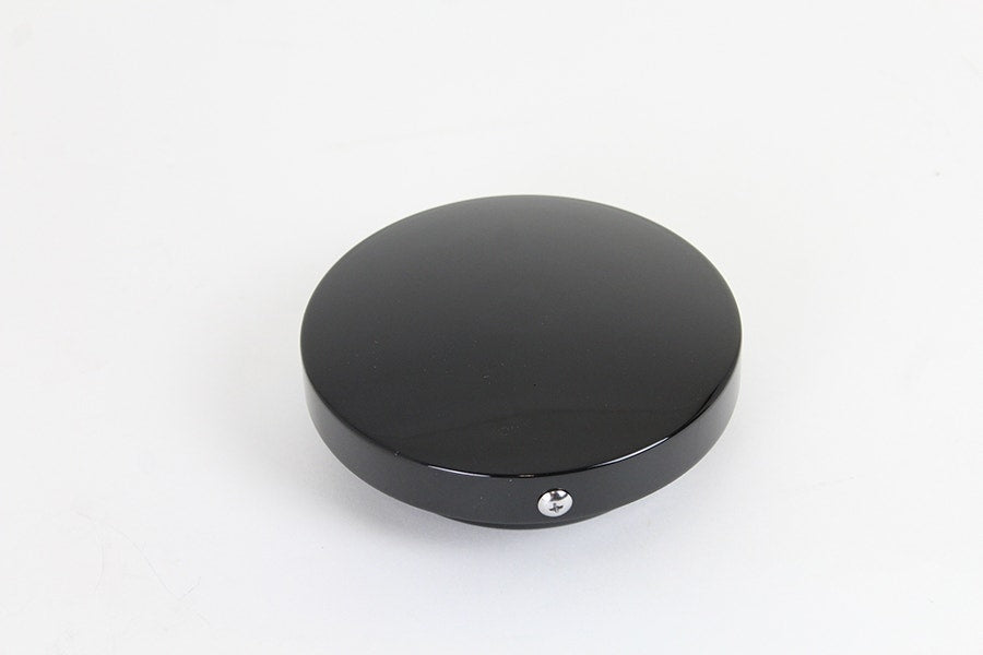 V-Twin 34-1422 Wyatt Gatling Black 5-3/4" Baby Moon Air Cleaner 88-17 Harley