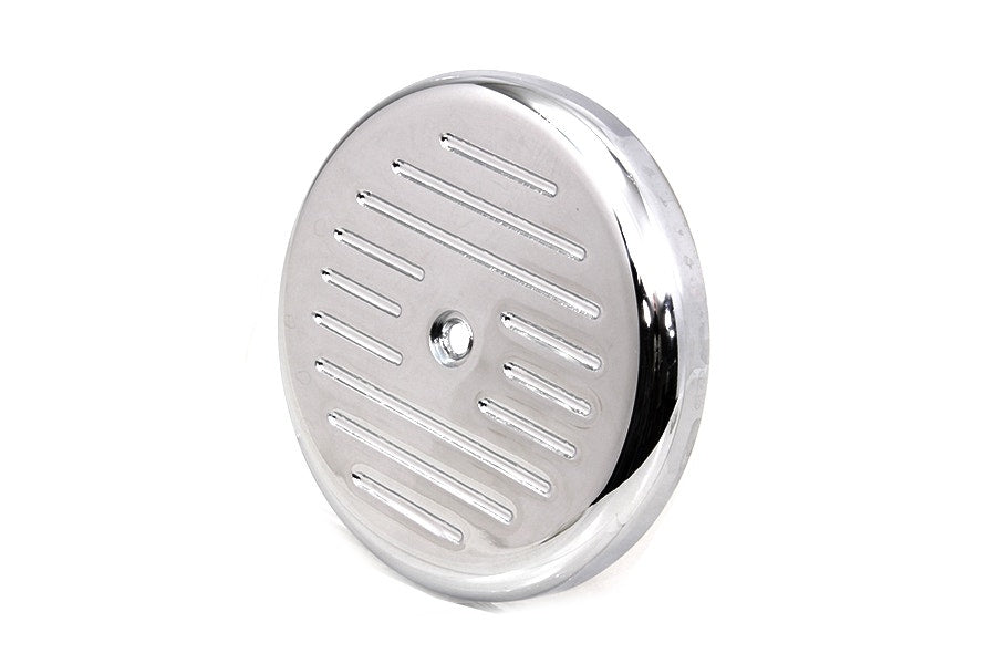 Chrome Ball Milled Air Cleaner Cover Harley & Custom