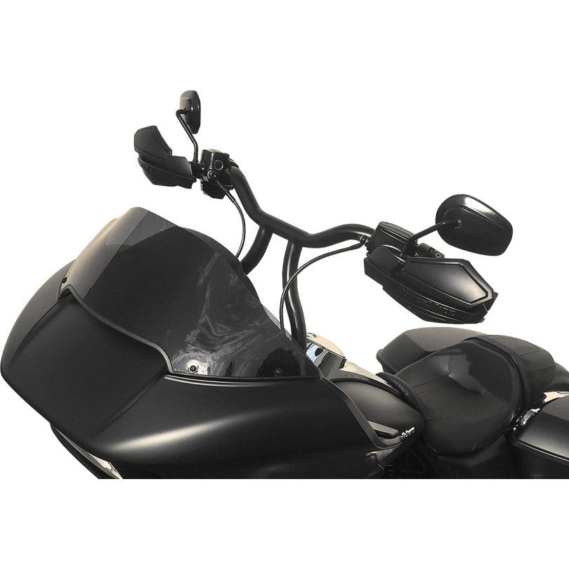 PowerMadd Cobra Black Star Series Handguard Mount Kit for Harley 14-16 Hydraulic