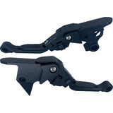 PSR Anthem Pro Black Adjustable Hand Levers Set for Harley & Indian
