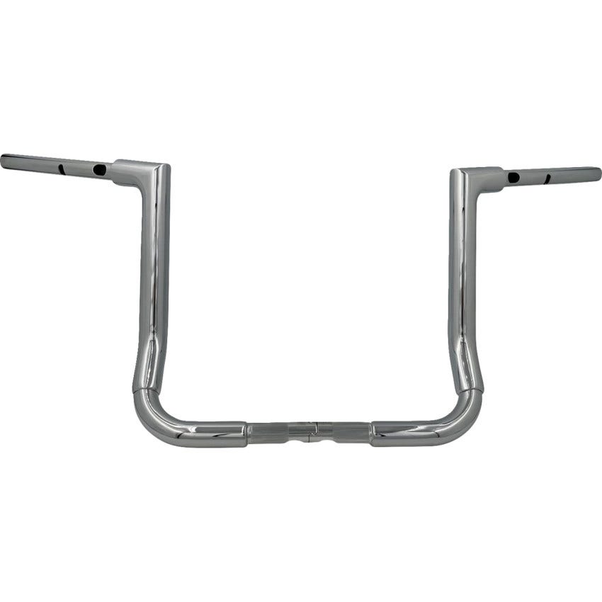 FBI Inc Chrome 1-1/2" EZ Install Flat Top 14" Handlebar for 23.5-24 FLHX